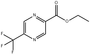 2-Pyrazinecarboxylic acid, 5-(trifluoromethyl)-, ethyl ester|