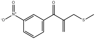 2104090-48-2 2-甲基硫甲基-1-间硝基苯基丙-2-烯-1-酮