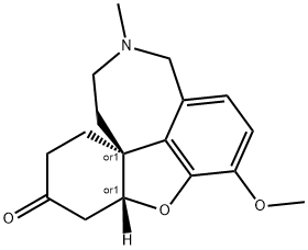 加兰他敏杂质, 21041-17-8, 结构式