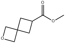 2-Oxaspiro[3.3]heptane-6-carboxylic acid, methyl ester 结构式