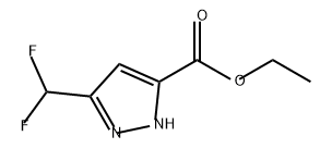 2104659-14-3 1H-Pyrazole-5-carboxylic acid, 3-(difluoromethyl)-, ethyl ester