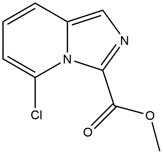 Methyl 5-Chloroimidazo[1,5-a]pyridine-3-carboxylate Struktur