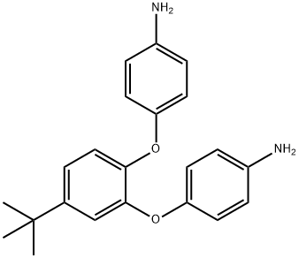 Benzenamine, 4,4'-[[4-(1,1-dimethylethyl)-1,2-phenylene]bis(oxy)]bis-,210492-48-1,结构式