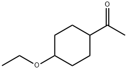 1-(4-ethoxycyclohexyl)ethan-1-one, Mixture of diastereomers Struktur
