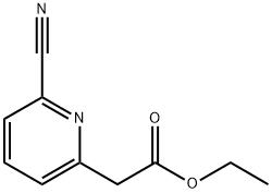 2-(6-氰基吡啶-2-基)乙酸乙酯,2106249-50-5,结构式