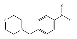 Thiomorpholine, 4-[(4-nitrophenyl)methyl]- Structure