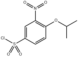 4-(1-Methylethoxy)-3-nitro-benzenesulfonyl chloride,2109248-72-6,结构式