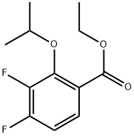 Ethyl 3,4-difluoro-2-isopropoxybenzoate Structure