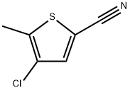 4-氯-5-甲基噻吩-2-腈, 2111067-12-8, 结构式
