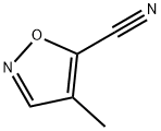 4-Methylisoxazole-5-carbonitrile Struktur