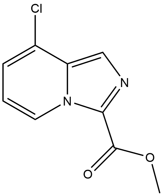 Methyl 8-Chloroimidazo[1,5-a]pyridine-3-carboxylate Structure