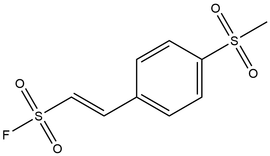 Ethenesulfonyl fluoride, 2-[4-,2114345-35-4,结构式