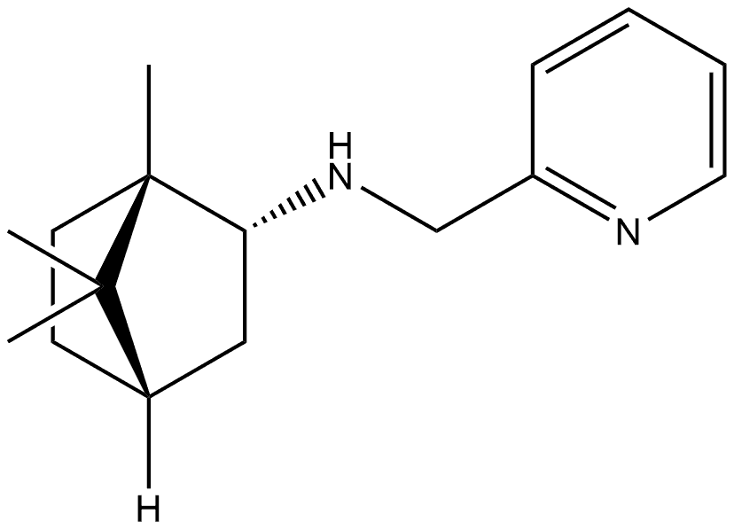 N-[(1S,2R,4S)-1,7,7-Trimethylbicyclo[2.2.1]hept-2-yl]-2-pyridinemethanamine Struktur