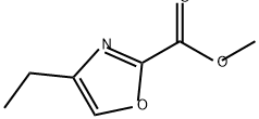 2-?Oxazolecarboxylic acid, 4-?ethyl-?, methyl ester,2116338-49-7,结构式