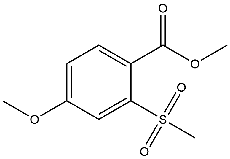 2116447-02-8 Methyl 4-methoxy-2-(methylsulfonyl)benzoate