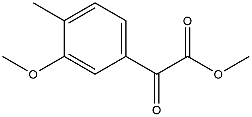 2116894-34-7 Methyl 3-methoxy-4-methyl-α-oxobenzeneacetate