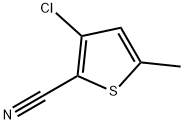 2-Thiophenecarbonitrile, 3-chloro-5-methyl- Struktur