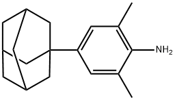 Benzenamine, 2,6-dimethyl-4-tricyclo[3.3.1.13,7]dec-1-yl- 化学構造式