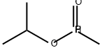 Phosphinic acid, P-methyl-, 1-methylethyl ester 化学構造式