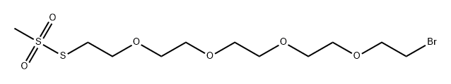 Methanesulfonothioic acid, S-(14-bromo-3,6,9,12-tetraoxatetradec-1-yl) ester,212262-00-5,结构式