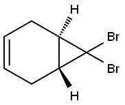 7,7-dichlorobicyclo<4.1.0>hept-3-ene Structure