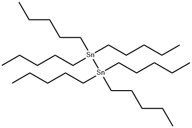 Distannane, 1,1,1,2,2,2-hexapentyl- Structure