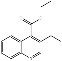 Ethyl 3-ethylquinoline-4-carboxylate Struktur