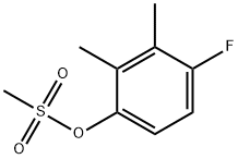 4-氟-2,3-二甲基甲磺酸苯酯,2125454-39-7,结构式