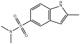 1H-Indole-5-sulfonamide, N,N,2-trimethyl- Structure