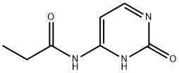Propanamide, N-(2,3-dihydro-2-oxo-4-pyrimidinyl)- Structure