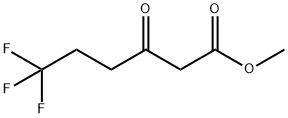 Hexanoic acid, 6,6,6-trifluoro-3-oxo-, methyl ester Struktur