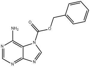 2-Aminobenzyl 7H-purine-7-carboxylate 化学構造式