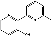 [2,2'-Bipyridin]-3-ol, 6'-methyl- Structure