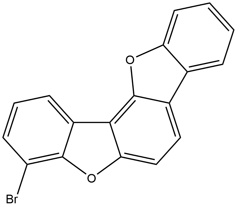 4-溴苯并[1,2-B:3,4-B']双苯并呋喃,2128291-05-2,结构式