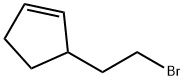 3-(2-bromoethyl)cyclopent-1-ene Structure