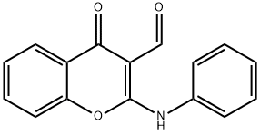 4-Oxo-2-(phenylamino)-4H-chromene-3-carbaldehyde,213273-03-1,结构式