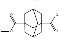 TRICYCLO[3.3.1.13,7]DECANE-1,3-DICARBOXYLIC ACID, 5-HYDROXY-, 1,3-DIMETHYL ESTER,213274-64-7,结构式