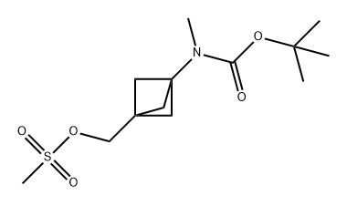 2134169-85-8 Carbamic acid, N-methyl-N-[3-[[(methylsulfonyl)oxy]methyl]bicyclo[1.1.1]pent-1-yl]-, 1,1-dimethylethyl ester