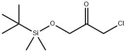 1-((Tert-butyldimethylsilyl)oxy)-3-chloropropan-2-one 结构式