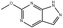 6-Methoxy-1H-pyrazolo[3,4-d]pyrimidine,2135333-06-9,结构式