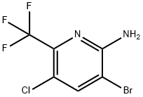 3-溴-5-氯-6-(三氟甲基)吡啶-2-胺, 2137028-35-2, 结构式