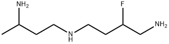 (4-amino-3-fluorobutyl)(3-aminobutyl)amine Structure