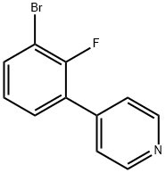 2137597-20-5 4-(3-Bromo-2-fluoro-phenyl)-pyridine