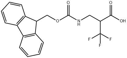 2137600-41-8 2-(((((9H-芴-9-基)甲氧基)羰基)氨基)甲基)-3,3-三氟丙酸
