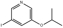 3-Iodo-5-isopropoxypyridine Struktur