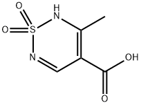 5-methyl-1,1-dioxo-2H-1lambda6,2,6-thiadiazine-4-carboxylic acid,2137645-29-3,结构式