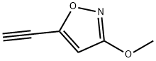5-乙炔基-3-甲氧基异噁唑, 2137719-13-0, 结构式