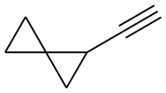 Spiro[2.2]pentane, 1-ethynyl- Struktur