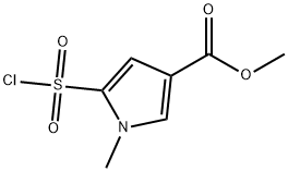 5-(氯磺酰基)-1-甲基-1H-吡咯-3-羧酸甲酯, 2137858-16-1, 结构式