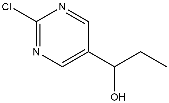 1-(2-氯嘧啶-5-基)丙-1-醇, 2137923-60-3, 结构式